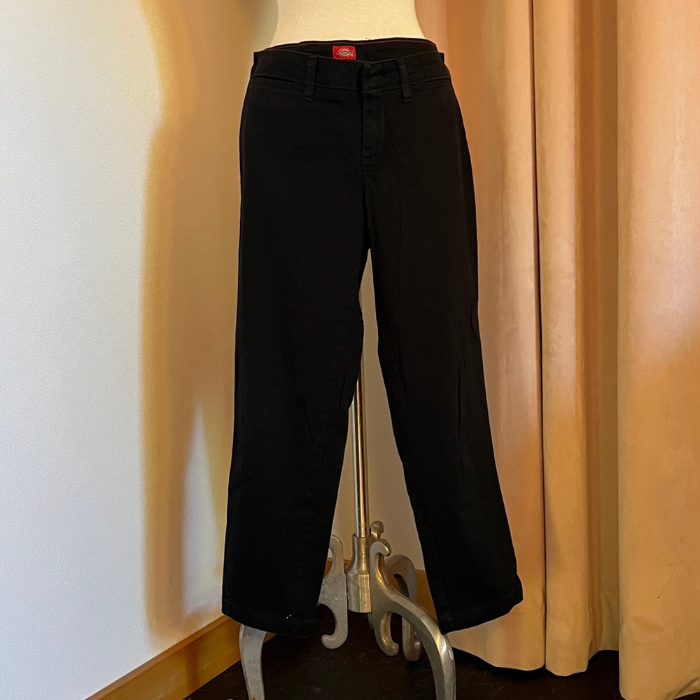 Black Cropped Pants